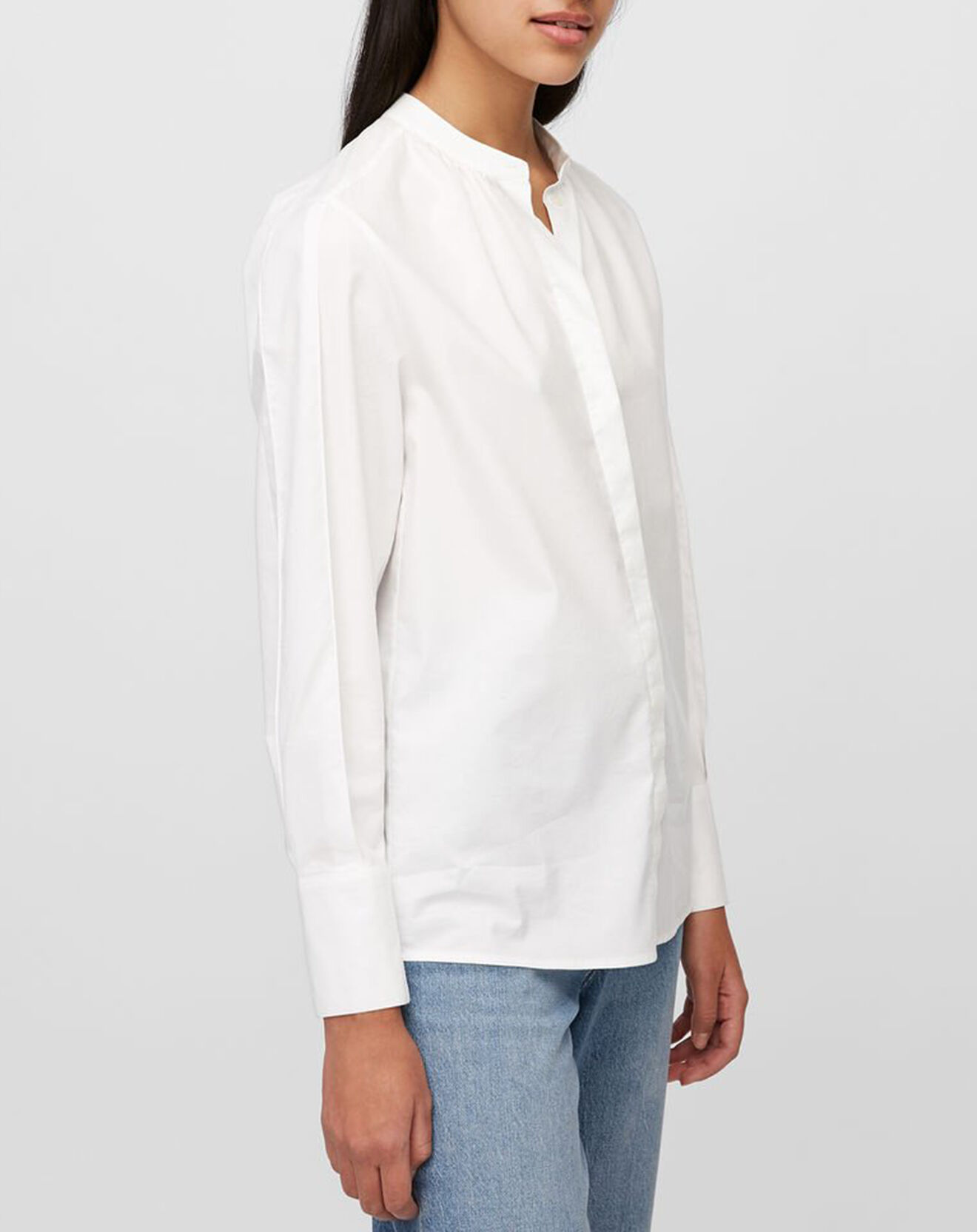 Marc O'Polo Chemise col mao blanche