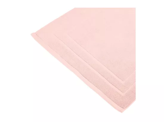 Tapis de salle de Bain en coton Rose 50 x 70 cm