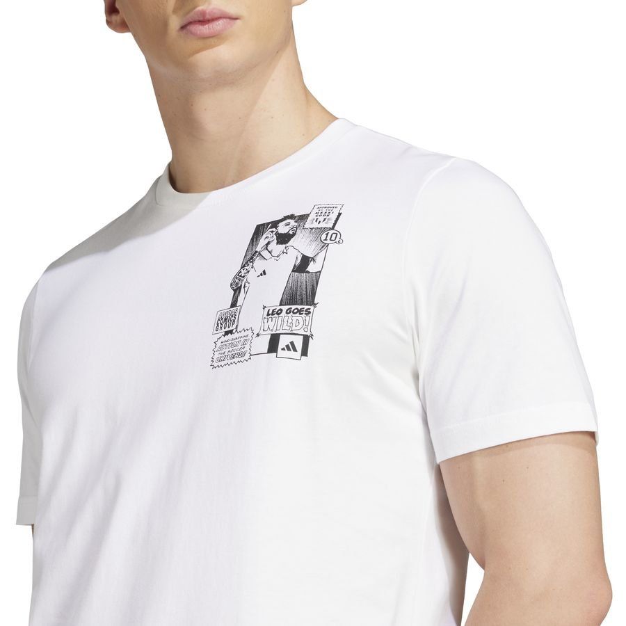 adidas T-Shirt Messi Icon - Blanc