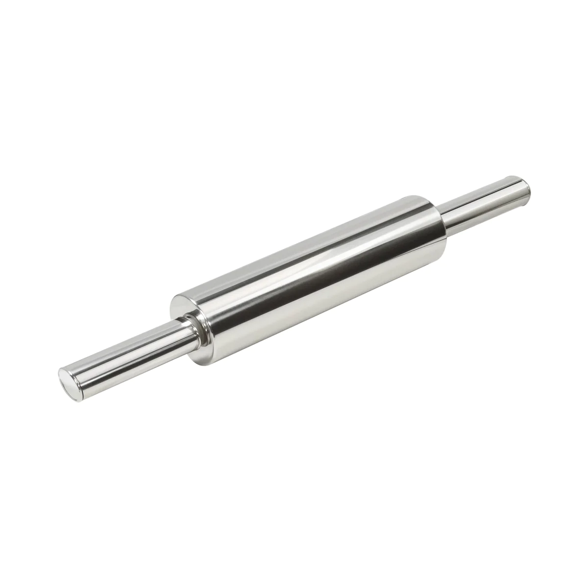 Rouleau à pâtisserie inox - avec poignées - Ø6,5 cm Louis Tellier