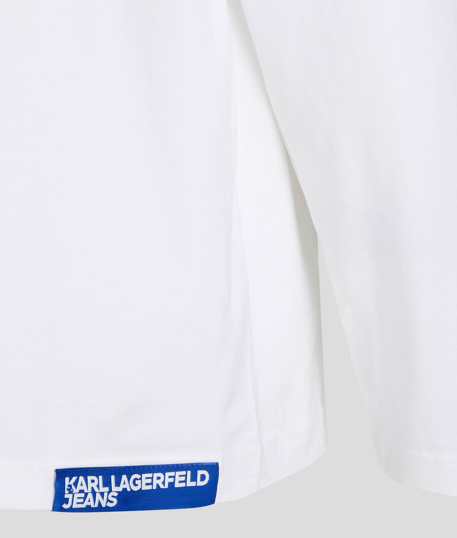 T-SHIRT MONOGRAM À MANCHES LONGUES KLJ