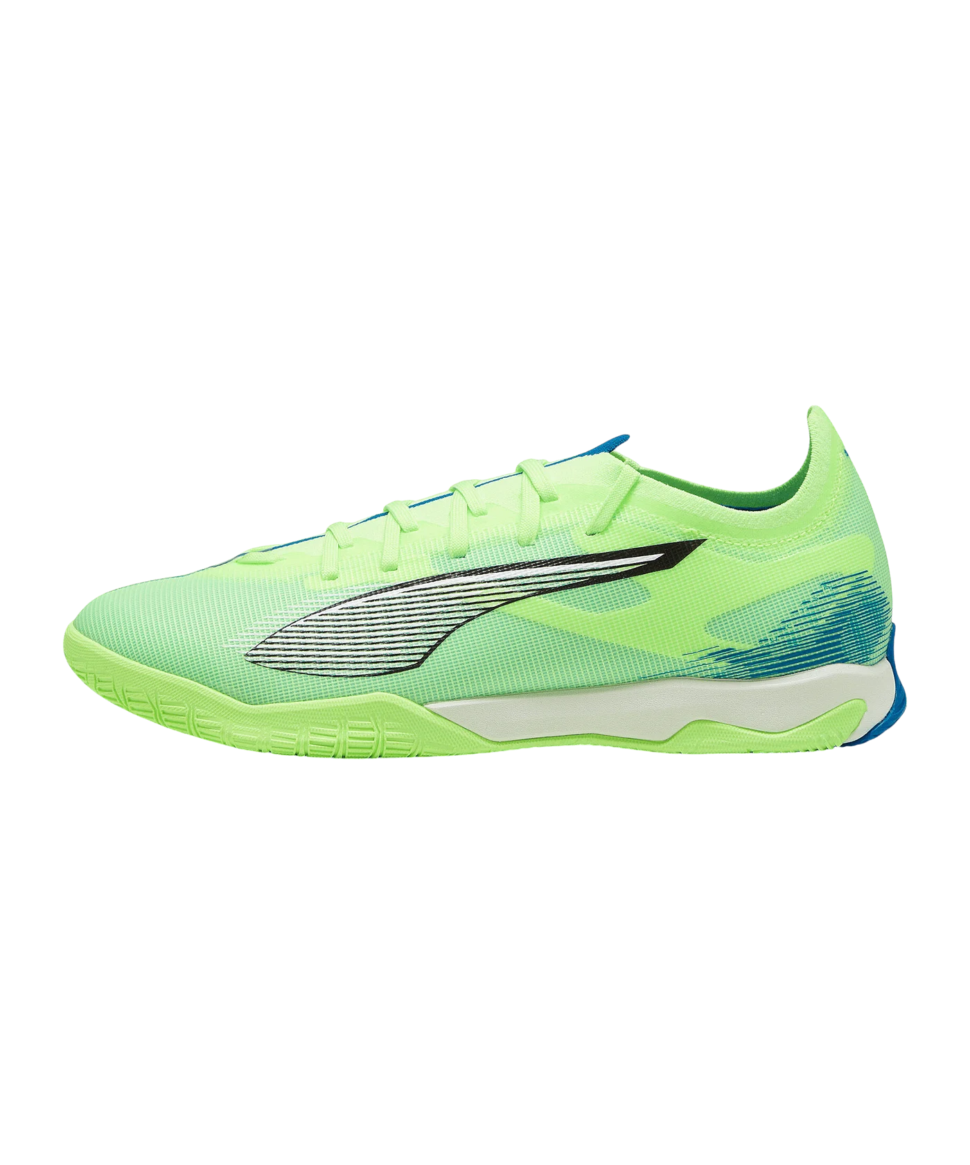 PUMA ULTRA 5 Match IN Lights Out Grün Weiss F03