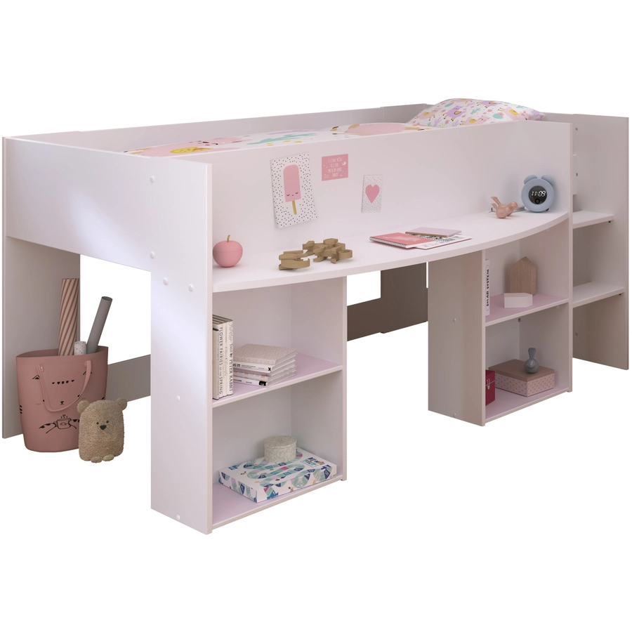 Parisot Kinder Hochbett Pirouette 1  Weiß Weiß