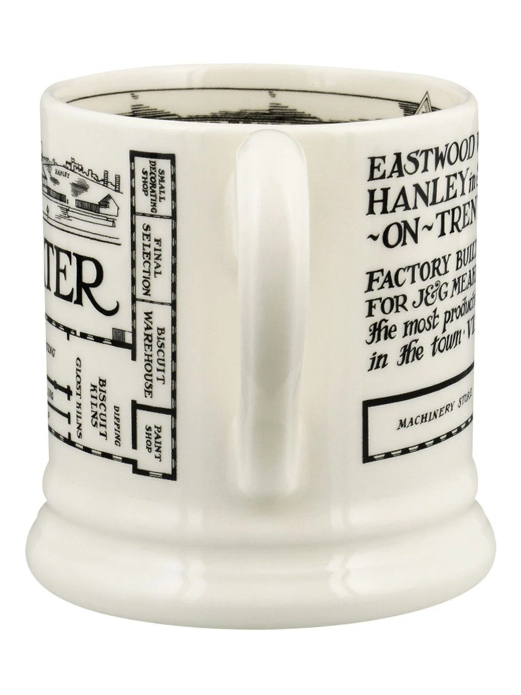 Emma Bridgewater Factory Plan 1/2 Pint Mug