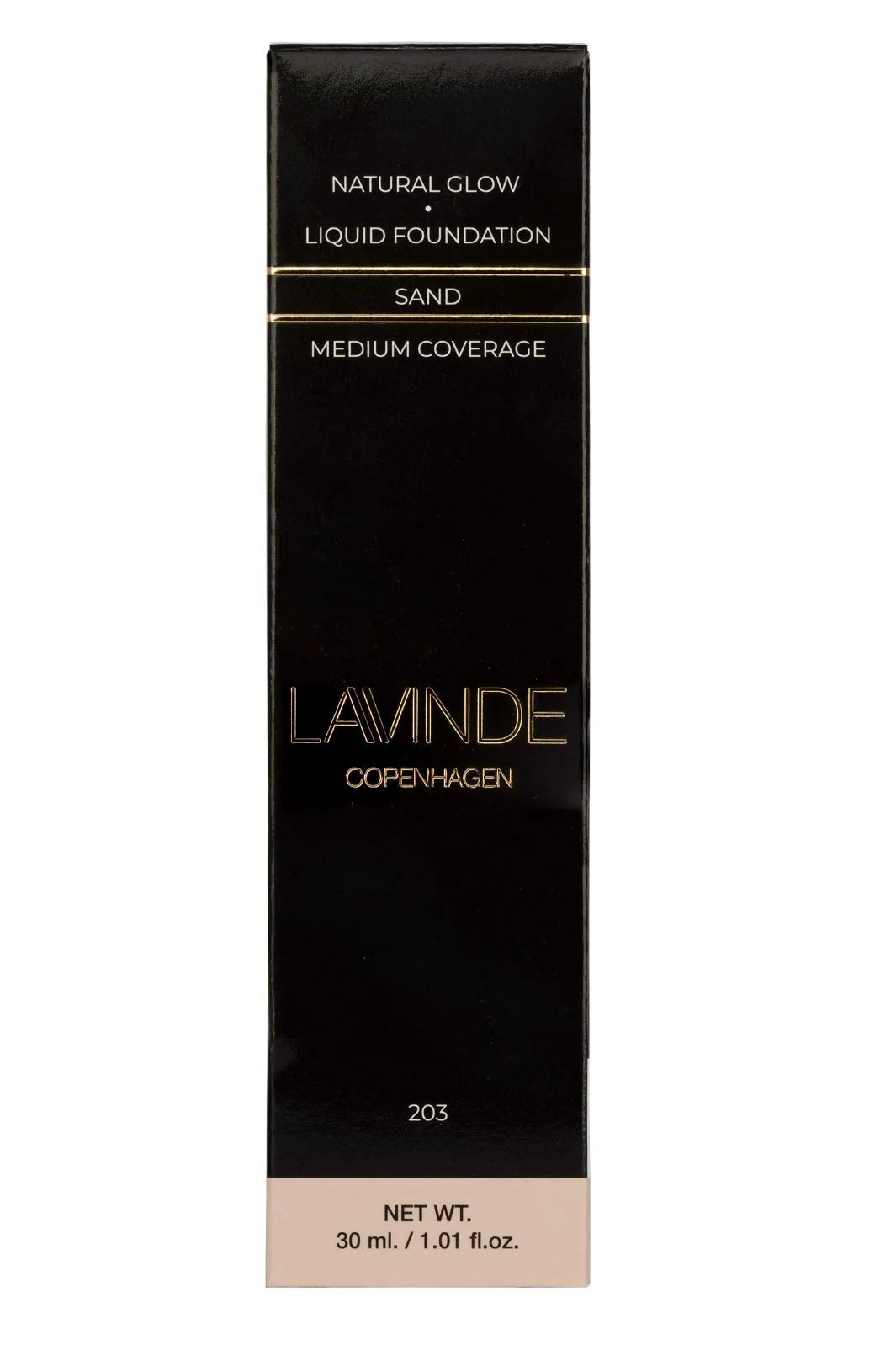 Lavinde Copenhagen Natural Glow Liquid Foundation Sand 203