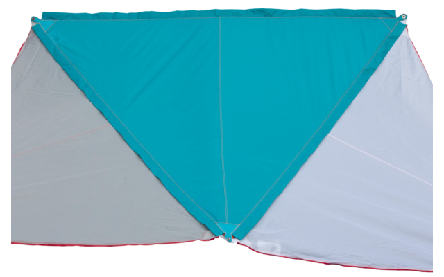 Bent Sonnensegel Zip-Protect Canvas Single mit Reißverschluss-Abdeckklappen