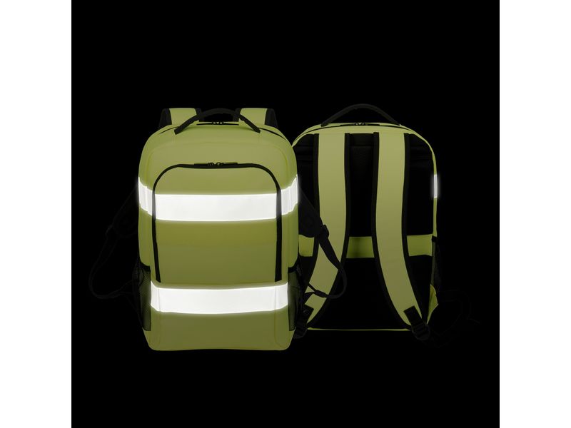 DICOTA Rucksack Hi-Vis 24 l – Gelb Maximale Sichtbarkeit und Arbeitssicherheit für den Outdoor-Einsatz
