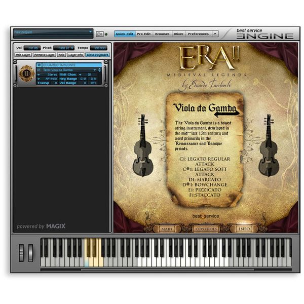 Engine Audioe Era II Medieval Legends