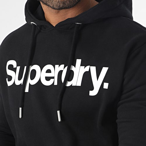 Sweat Capuche Logo Classic Noir