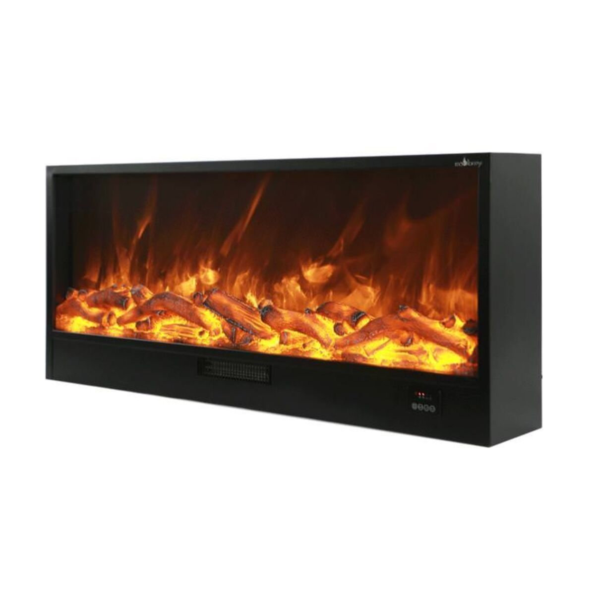 Cheminee electrique encastree de 150 cm sined caminetto vulture