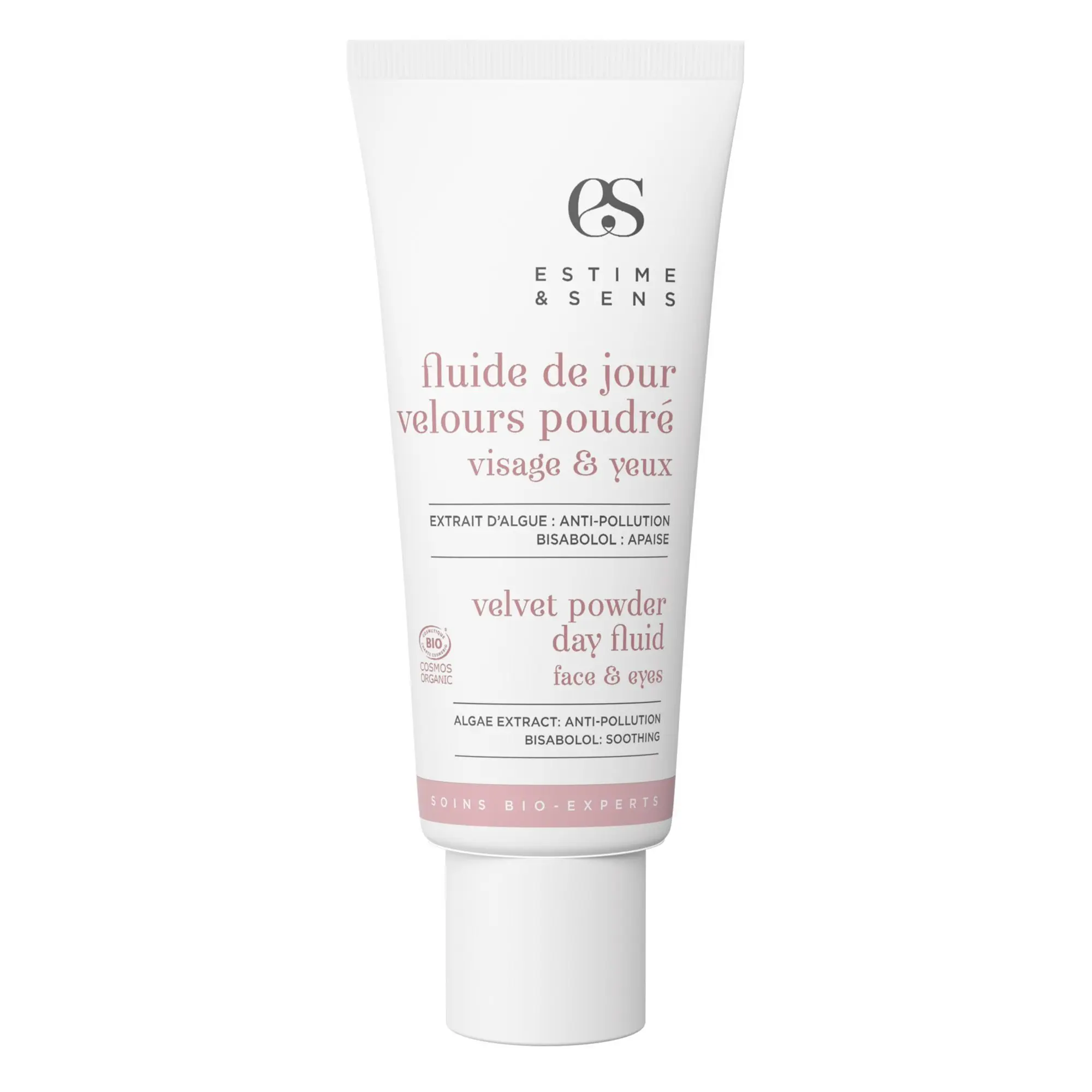 Estime & Sens - Confort & apaisementFluide de jour velours poudré visage & yeux Tube 40ml - Soin de jour