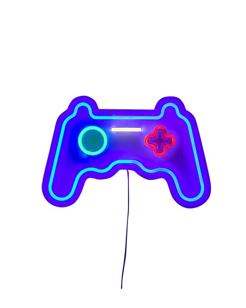 enseigne néon gaming