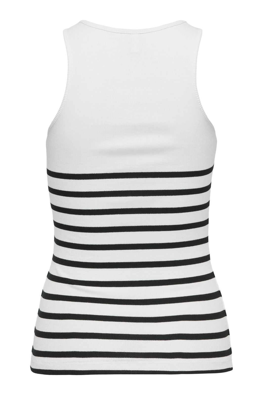 Only Onlkenya Rib Stripe Tank Top 4452882 bright white black