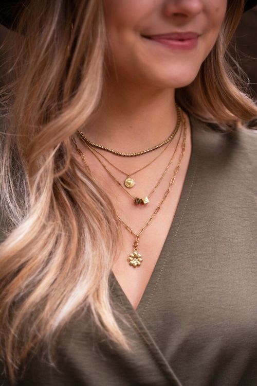 Cubes ketting middellang