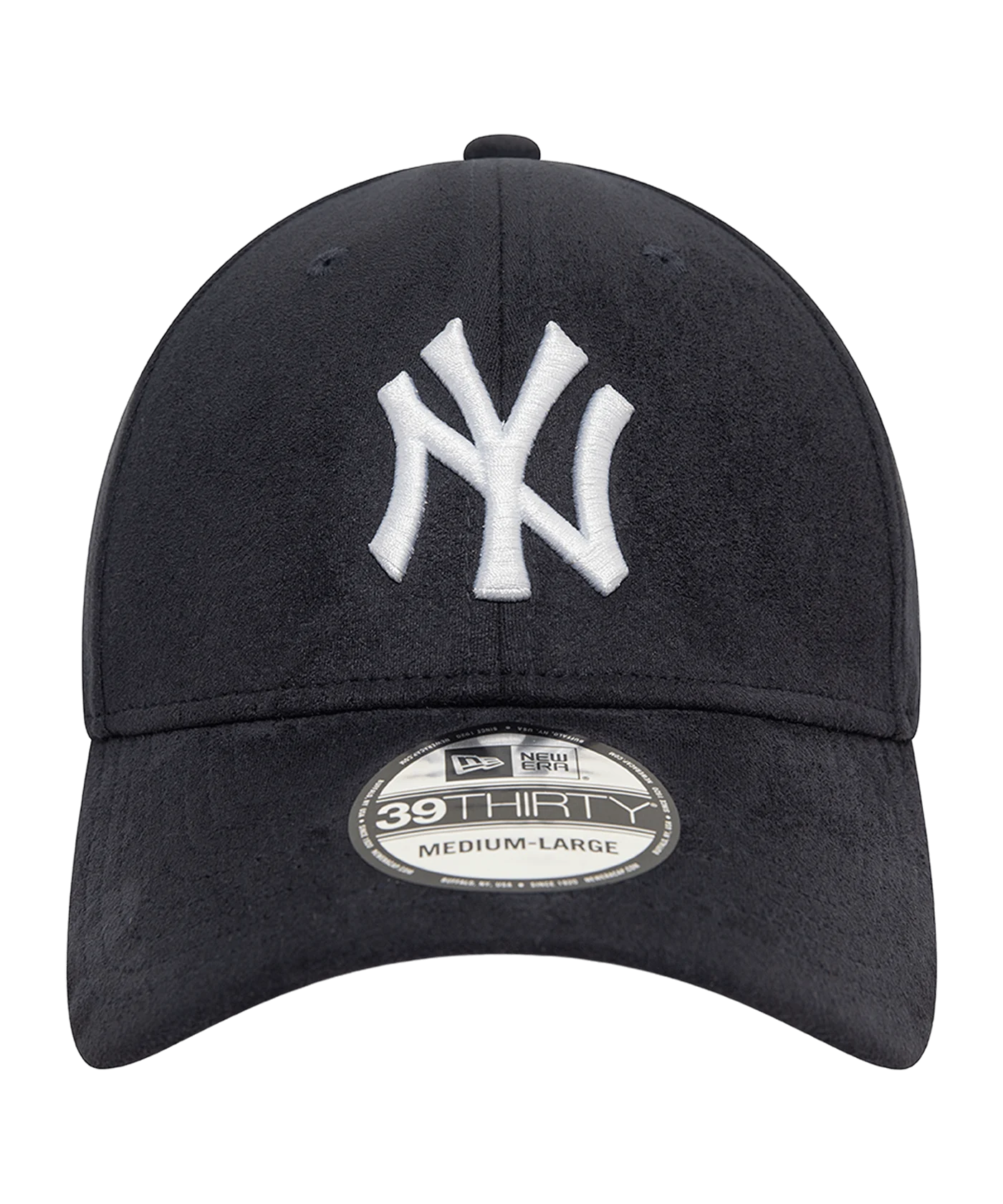 New Era MLB New York Yankees Faux Suede 39Thirty Cap Blau