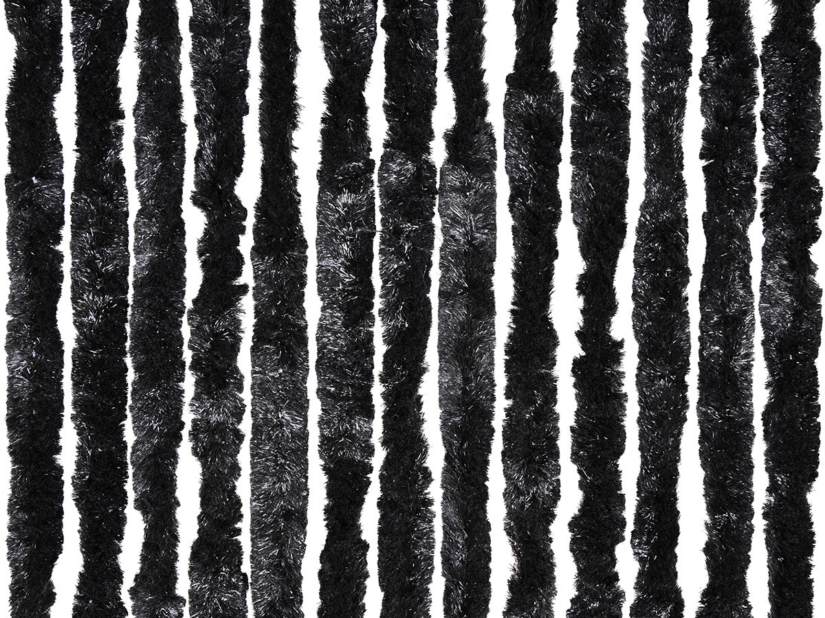 Arisol chenille gordijn anthracite - 185 x 56 cm
