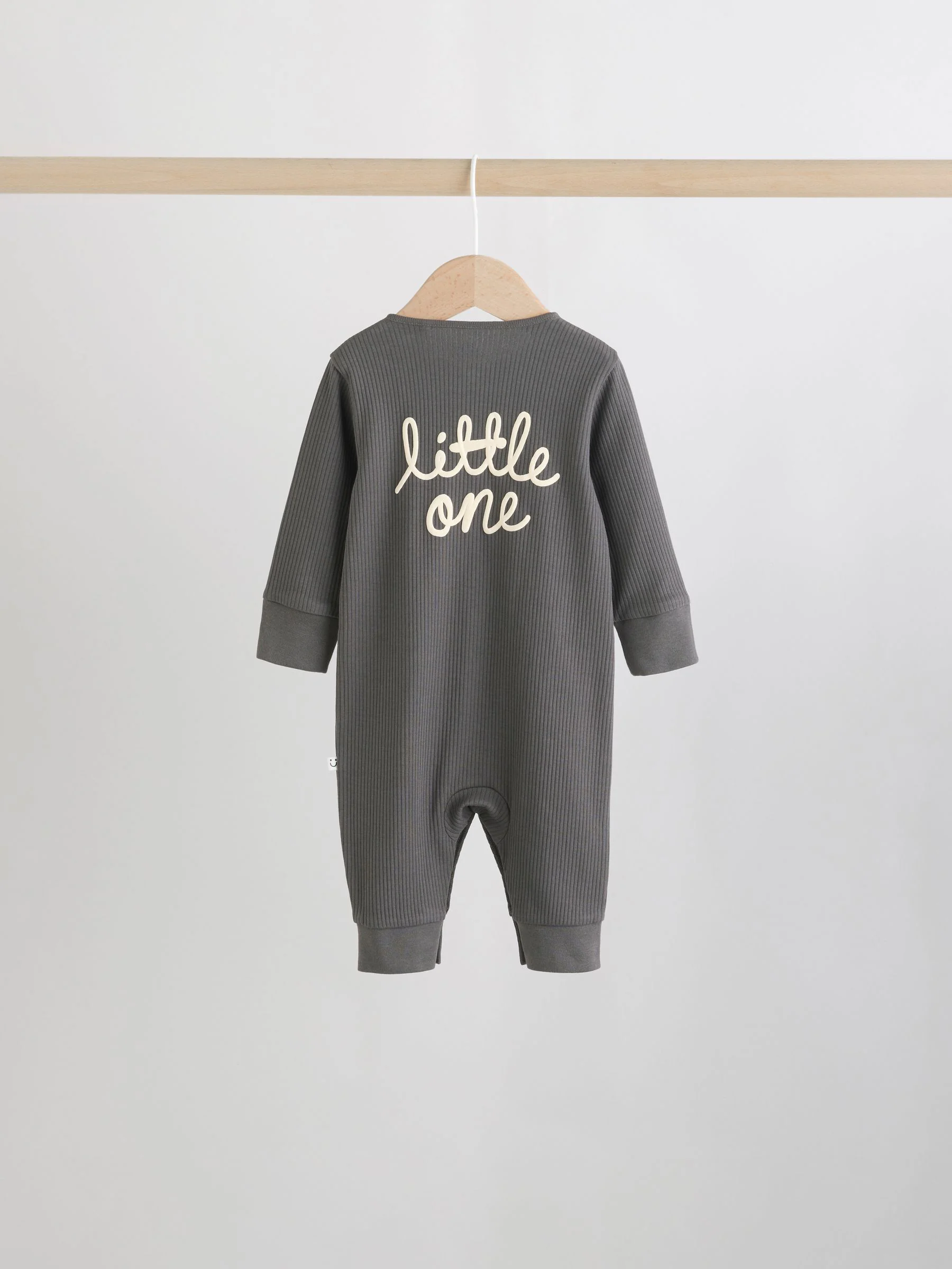 Monochroom - Set van 4 voetloze babypyjama's (0 mnd-2 jr)