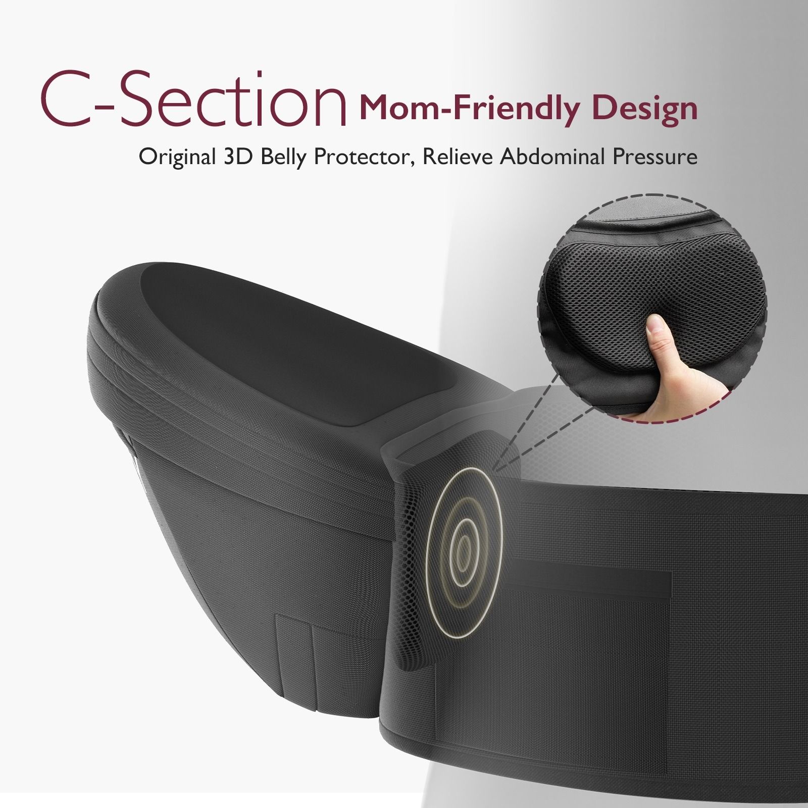 Momcozy Hüftsitz Babytrage