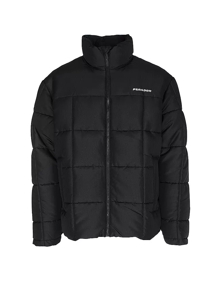 PEGADOR Steppjacke schwarz