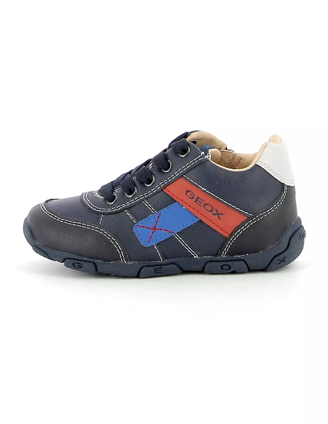 GEOX BALU - Bottes Navyred