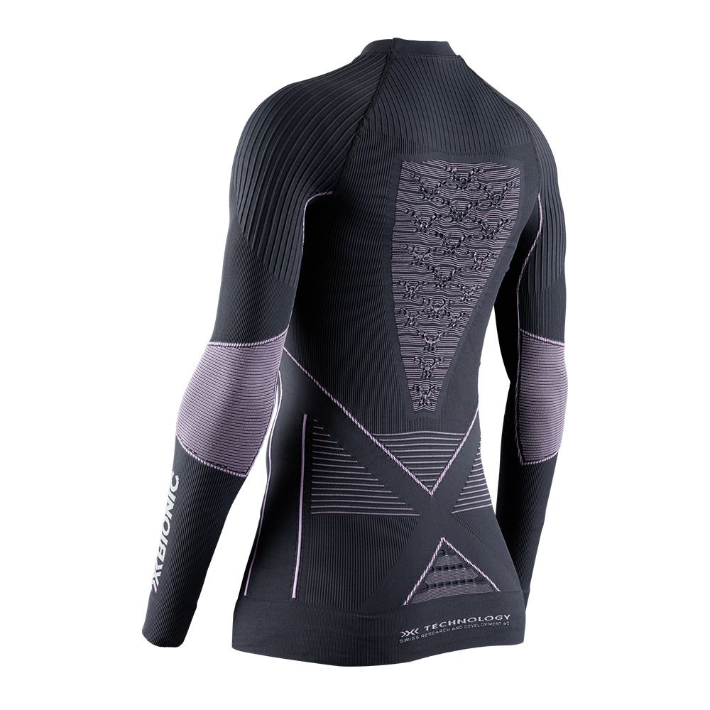 X-Bionic ENERGY ACCUMULATOR 4.0 - Sous-couche Femme charcoal/magnolia
