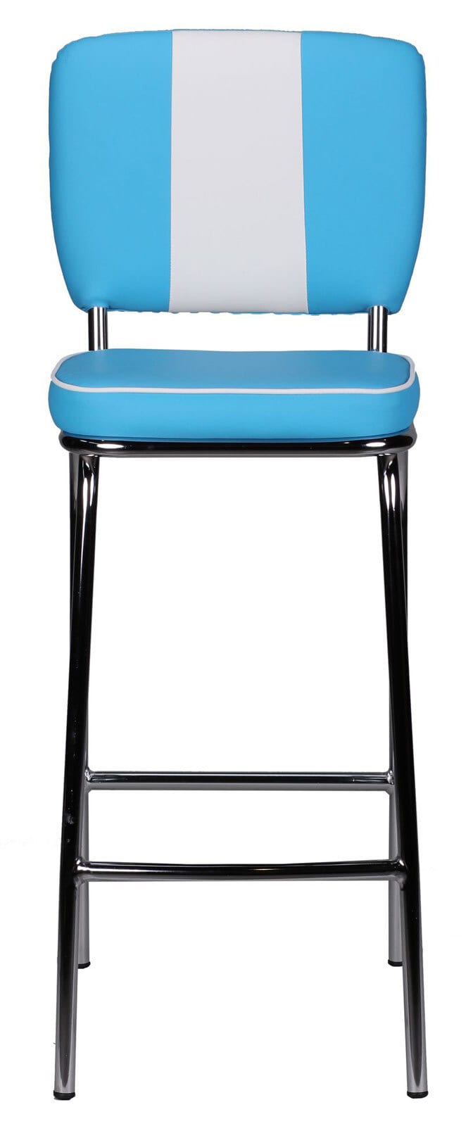 Barhocker Bryne blau/weiß