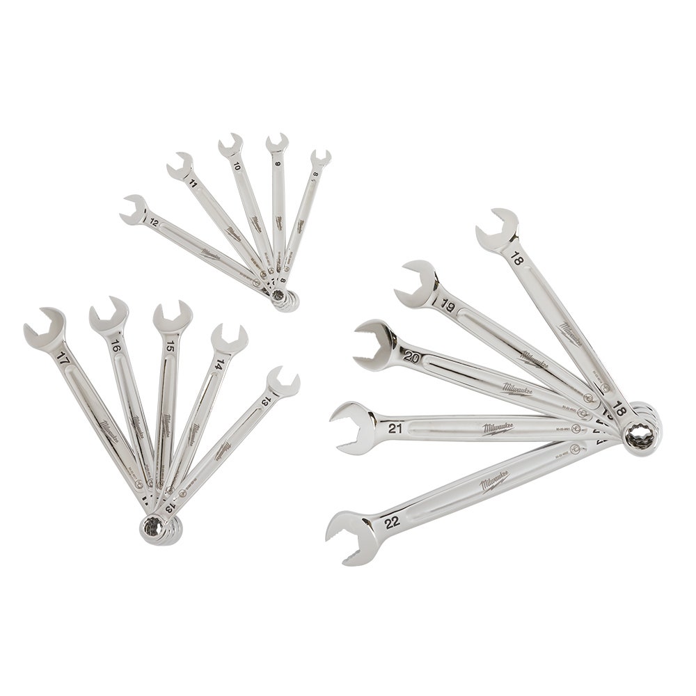 MILWAUKEE 15pc Metric Wrench Combination Set 48229515