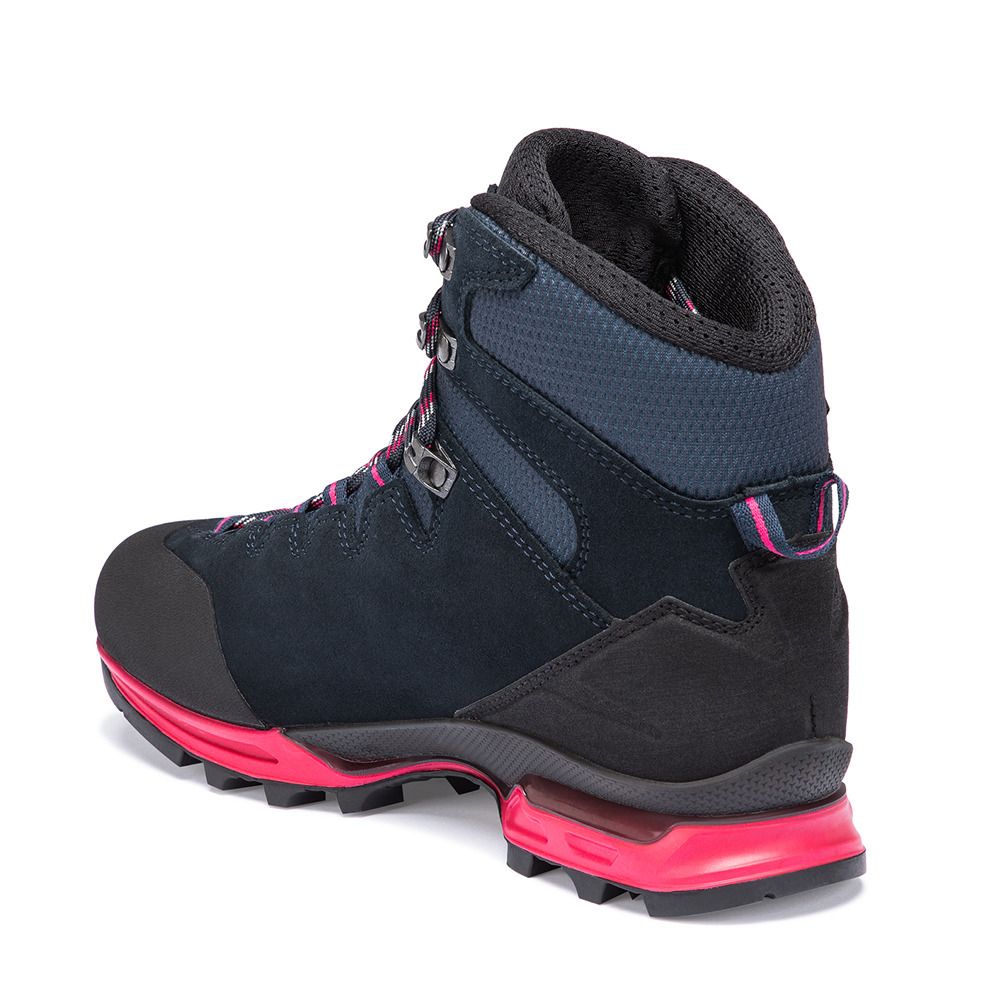 Hanwag MAKRA TREK GTX - Chaussures randonné Femme navy/pink