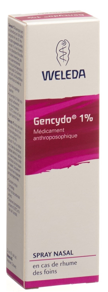 GENCYDO Nasenspray 1 % 20 ml<br>20 ml, Nasenspray, Lösung
