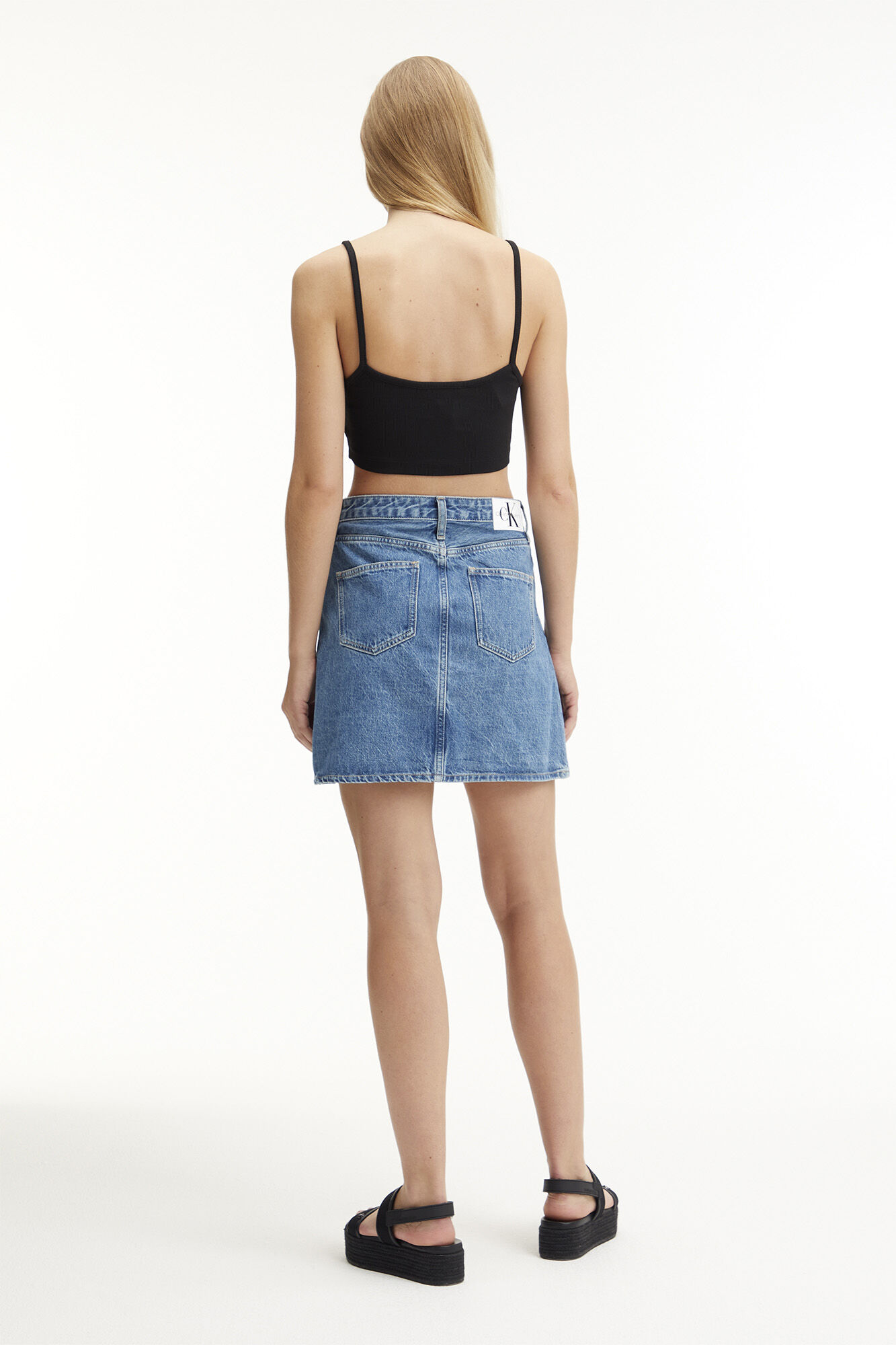 Saia jeans