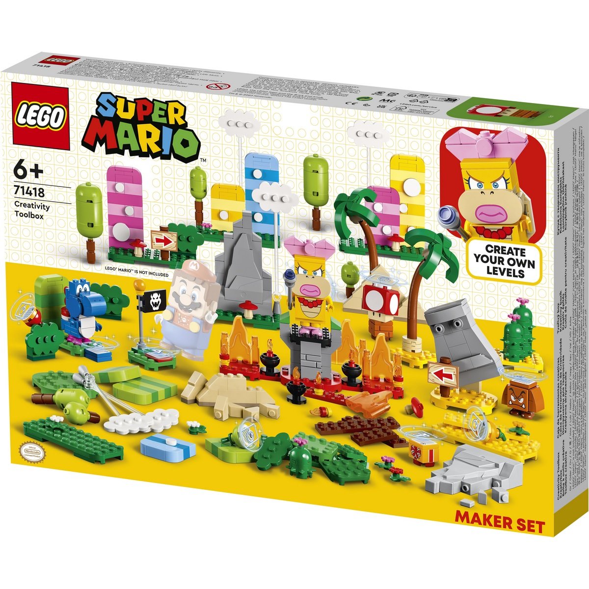 La boîte à outils créative LEGO Super Mario 71418