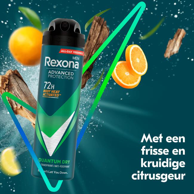 Rexona Men Advanced Protection Quantum Dry Deodorant Spray 150 ML