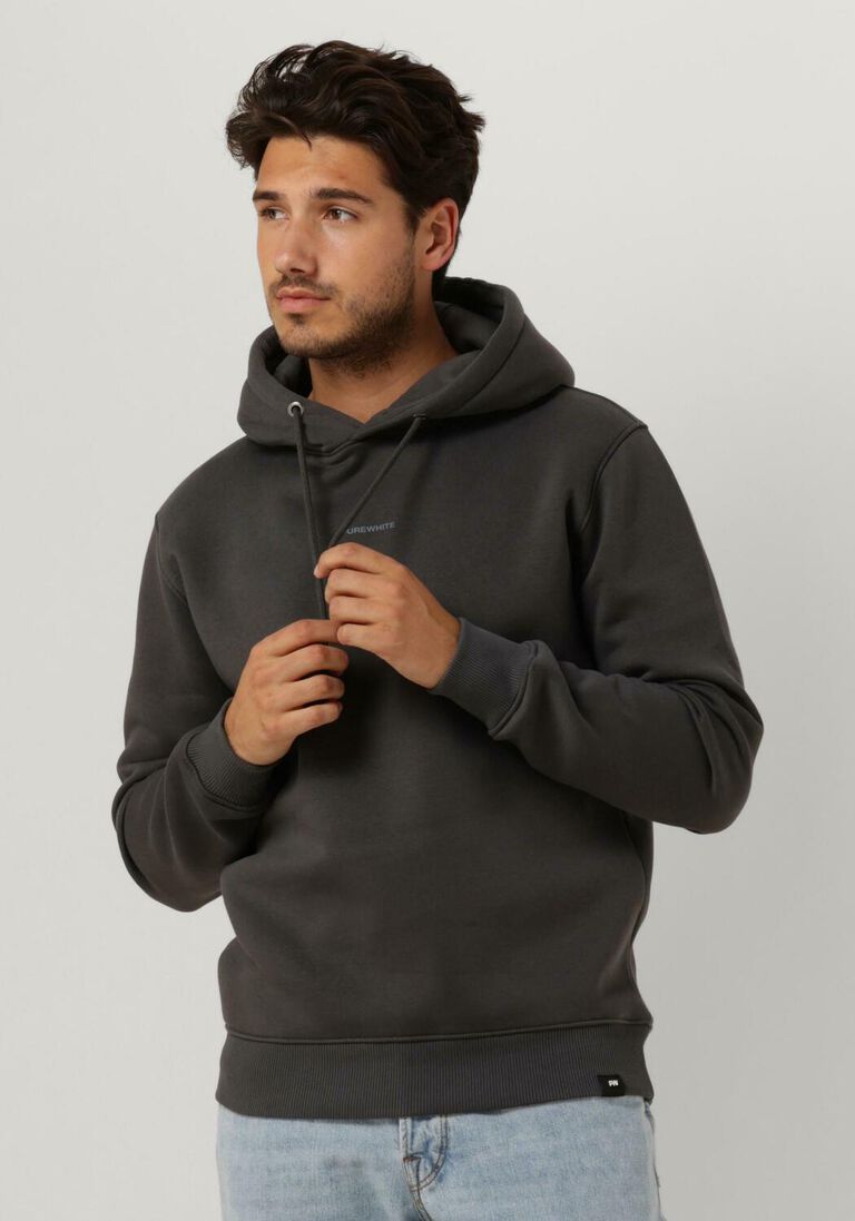 PUREWHITE antraciet purewhite sweater seasonal logo hoodie