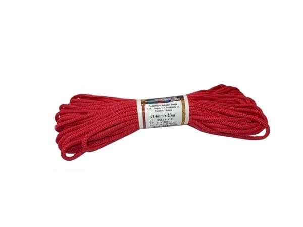 BRAIDED POLYAMIDE ROPE DIAMETER - 4 20 M