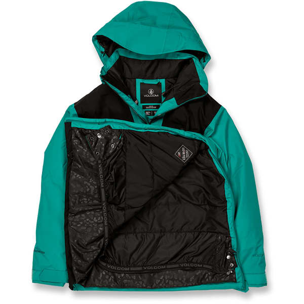 Veste de ski VOLCOM FERN INS GORE PULLOVER VIBRANT GREEN