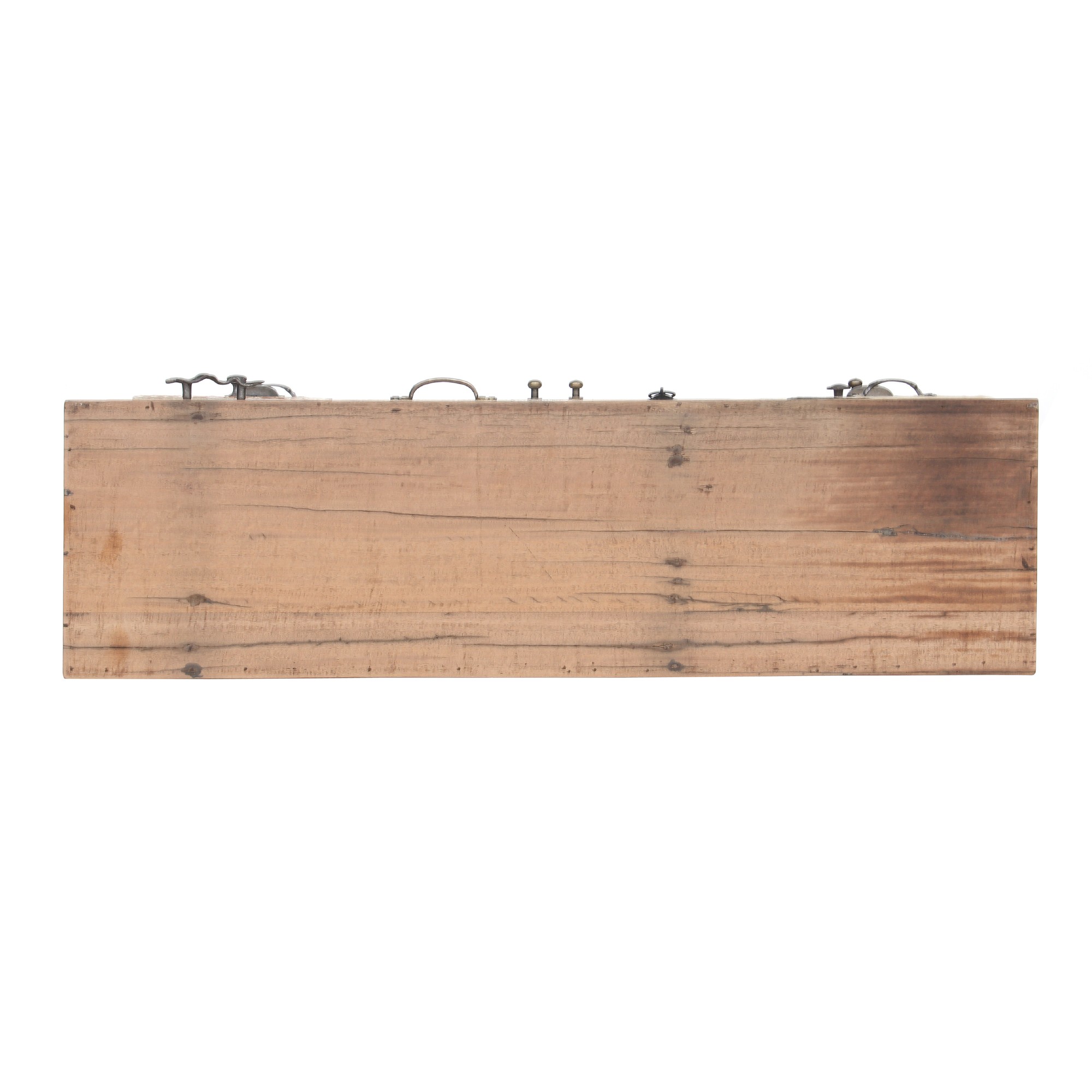 Sideboard 'Beaucoup', braun, schwarz, weiß, B 108 cm, H 91 cm, T 31 cm von fischer's lagerhaus