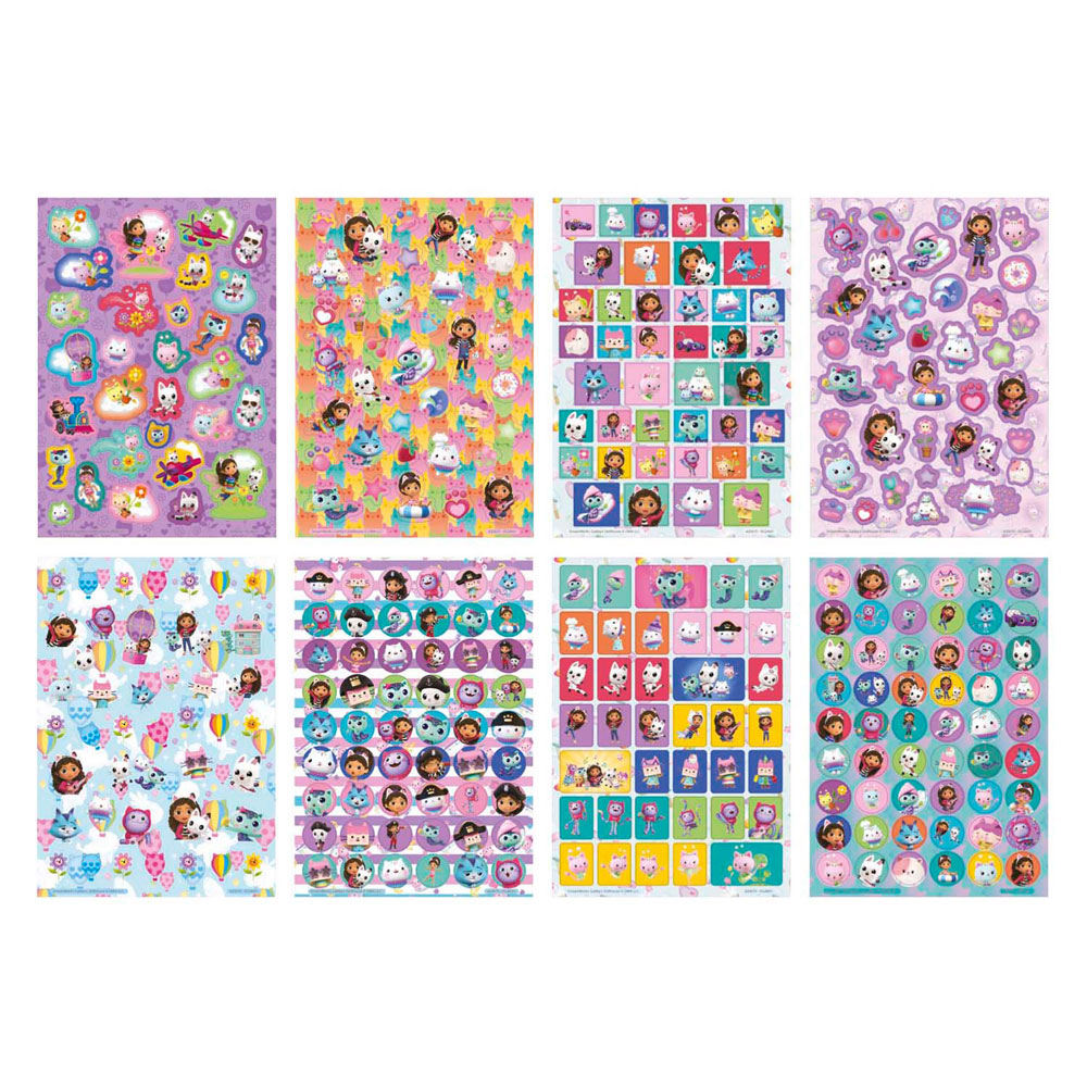 Glitter Stickerboek A5 - Gabby's Poppenhuis