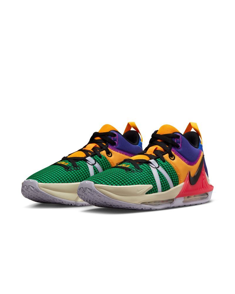 Chaussures de basket Nike Witness 7 Violet & Vert pour homme