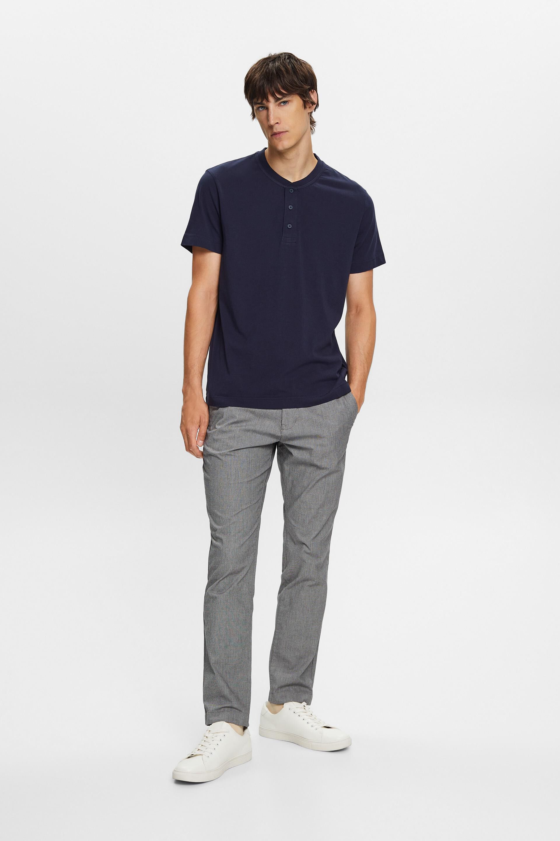 Pants woven