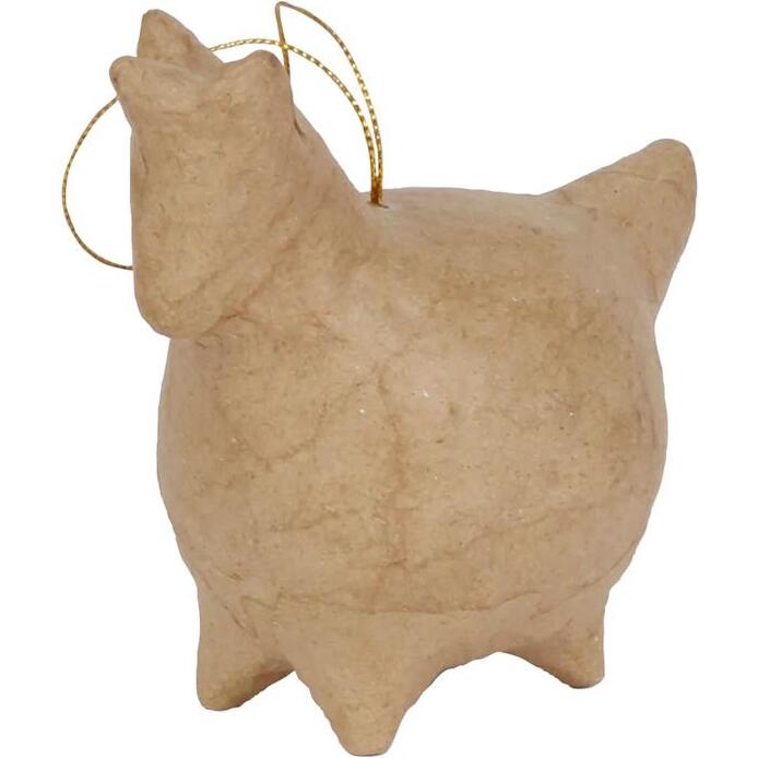 Licorne boule à suspendre 11cm - Kraft
