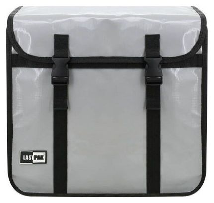 46L Double sacoche grise Sac de vélo pour femmes/hommes Ebike