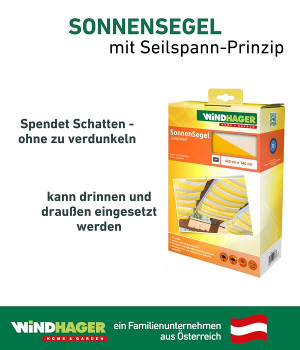 Windhager Sonnensegel, rechteckig, ca.