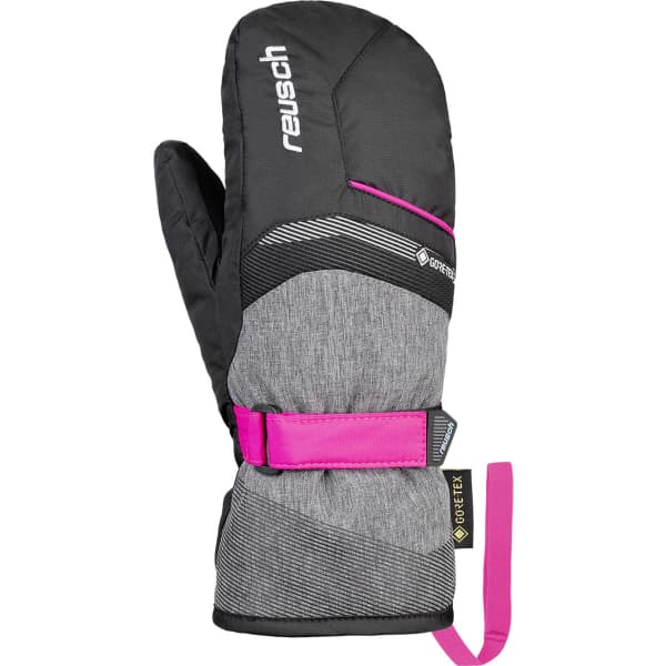 Moufle ski REUSCH BOLT GTX JUNIOR MITTEN MELANG/PINK GLO