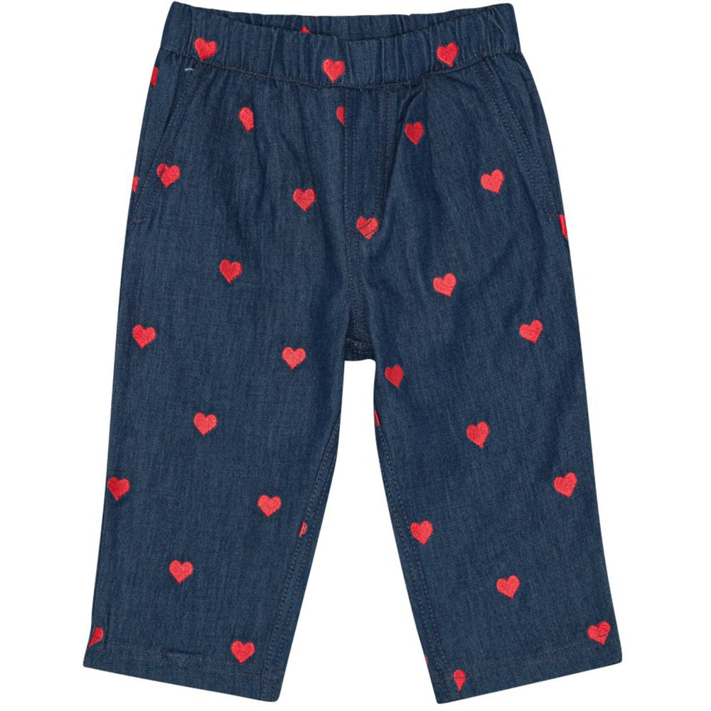 Køb Flöss Mid Blue Heart Amee Bukser