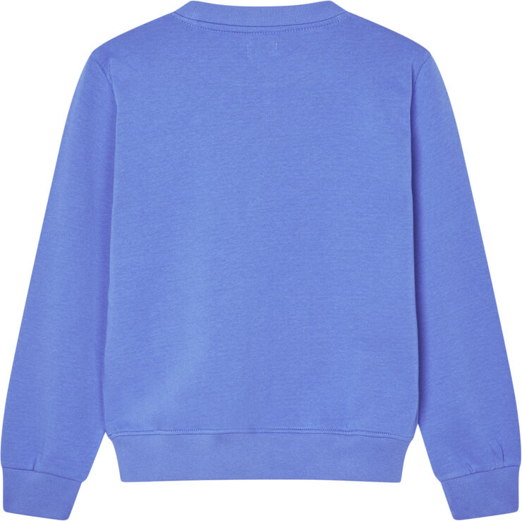 Mads Nørgaard - Copenhagen Organic Sweat Solo Sweatshirt Blå