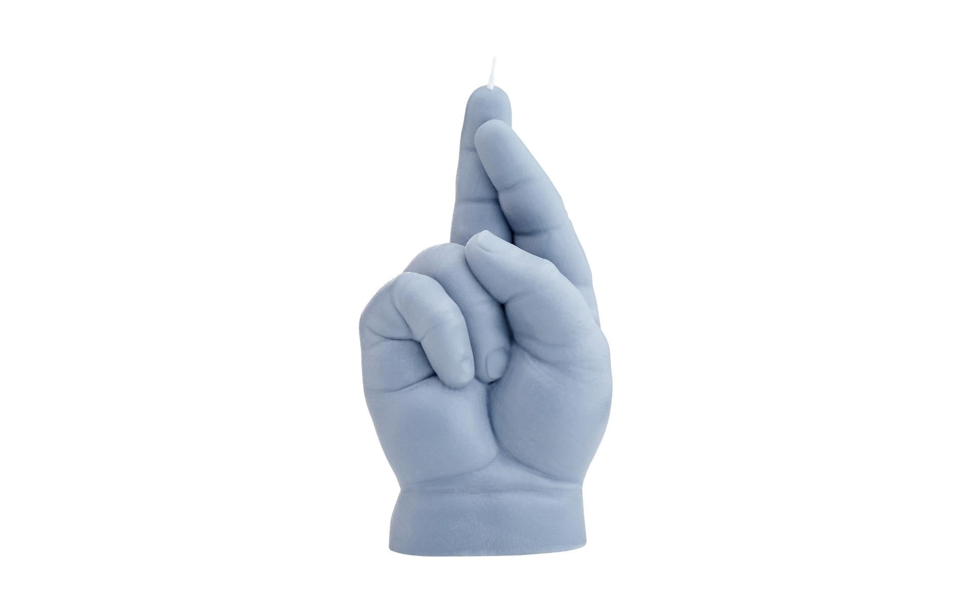 Formkerze »Mandatus Candle Hand Baby Crossed Fingers«