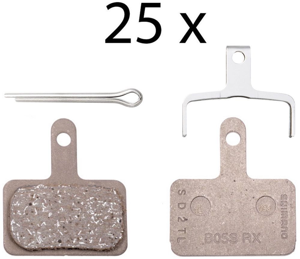 Shimano B05S-RX Resin Disc Beläge (25er Werkstattverpackung) kaufen | Bike-Discount