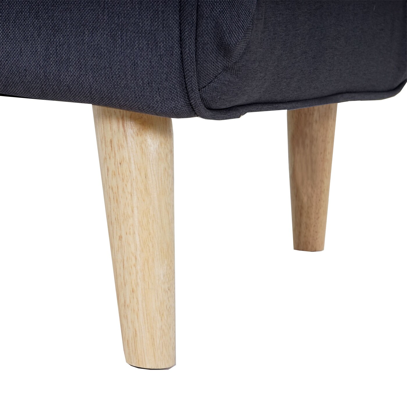 Schlafsessel MCW-D35, Schlafsofa Funktionssessel Klappsessel Relaxsessel Jugendsessel Sessel, Stoff/Textil ~ dunkelgrau