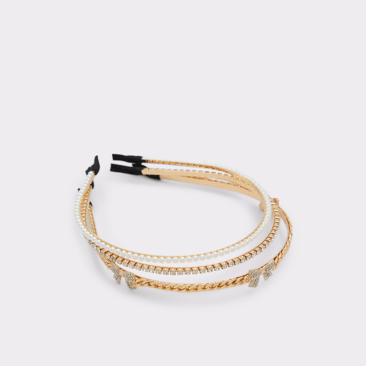 Lindis Gold-Clear Multi Women Hair Accessories