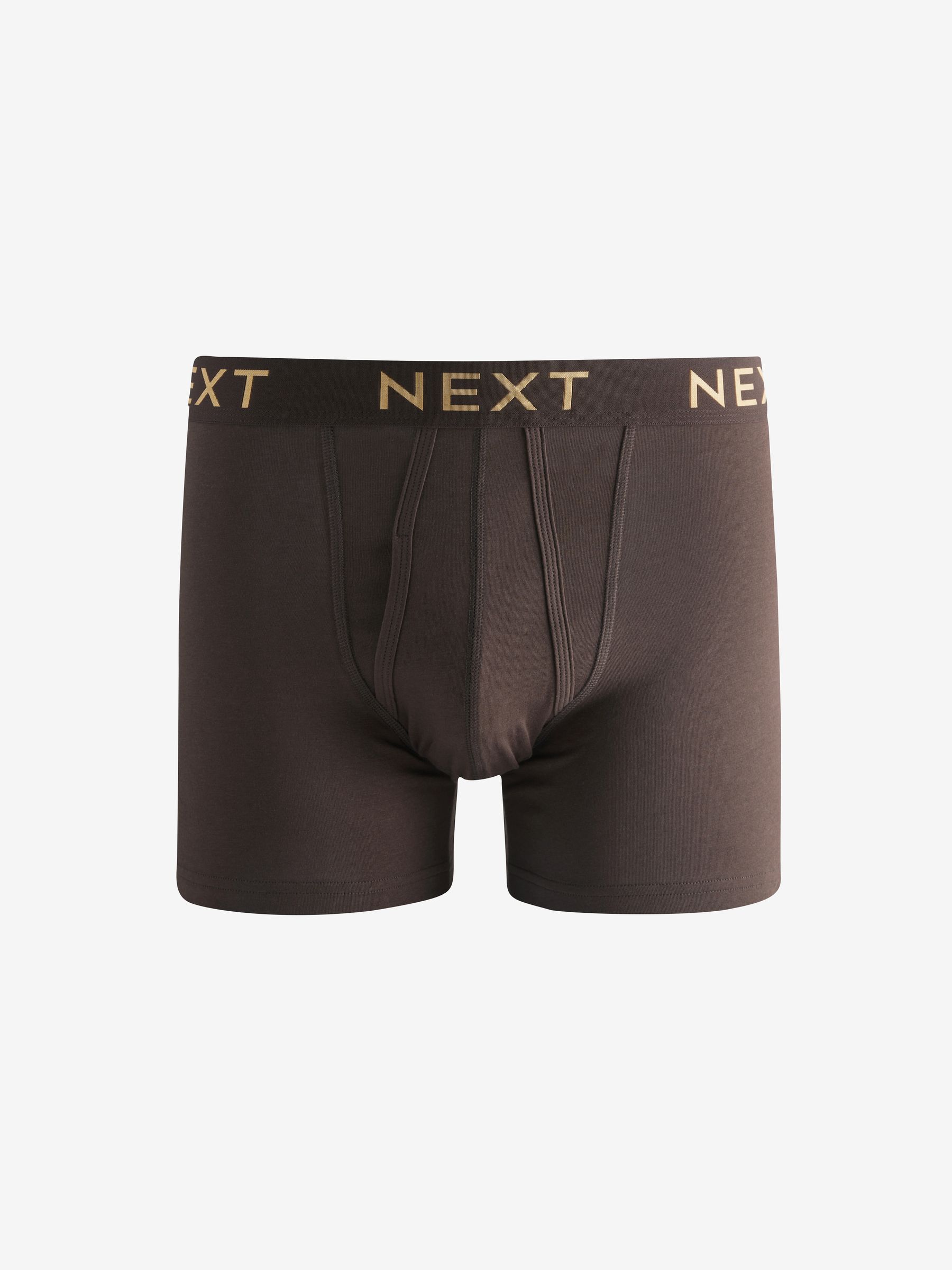 Dieppaars/blauw gouden metallic tailleband - Hipsterboxershort